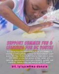 ‼️ Support Summer Enrichment for DC Scholars ☀️ Your support helps #ServeYourCityDC/#Ward6MutualAid provide free arts, music, STEM, outdoor activities, and more through our Free School for Unlimited Youth program — ensuring Black and Brown K–12 students across DC have access to joyful, meaningful summer experiences. 

With your #solidarityNOTcharity, we can continue helping young people learn, explore, and thrive.

📲 Donate today: bit.ly/sycw6ma-donate (link in bio)

#WeKeepUsSafe