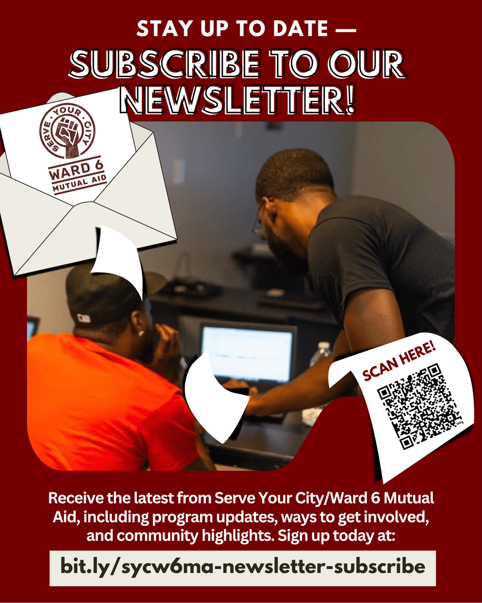 ‼️ Stay connected & never miss a chance to spread #abundance in your #DC communities! 💻 Subscribe to Serve Your City/Ward 6 Mutual Aid’s newsletter at bit.ly/sycw6ma-newsletter-subscribe. ➡️ Get emailed updates on our extensive work across #WashingtonDC! 📲 Subscribe today! (LINK IN BIO!)